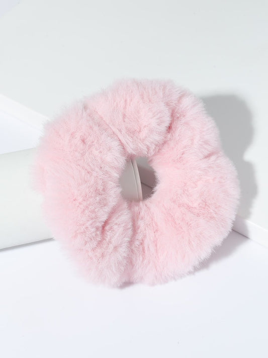 Pink Cosy Scrunchies